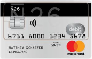 N26 Mastercard Debitcard